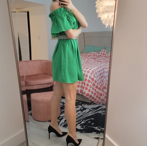 Pleione Emerald Dress for holidays - Picture 2 of 7